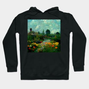 Gardens of Giverny III Hoodie